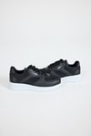 Kadın Spor Ayakkabı-Sneaker-Siyah File Detaylı Spor Ayakkabı 7027-rulem