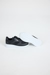 Kadın Spor Ayakkabı-Sneaker-Siyah File Detaylı Spor Ayakkabı 7027-rulem