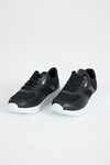Kadın Spor Ayakkabı-Sneaker-Siyah File Detaylı Spor Ayakkabı 7027-rulem