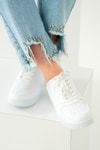 Kadın Spor Ayakkabı-Sneaker-Spor Ayakkabı - 7028 Beyaz-rulem