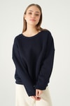 Kadın Sweatshirt-Bisiklet Yaka Sweat 1029 Laci -rulem