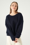 Kadın Sweatshirt-Bisiklet Yaka Sweat 1029 Laci -rulem