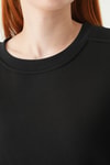 Kadın Sweatshirt-Bisiklet Yaka Sweat 1029 Siyah -rulem