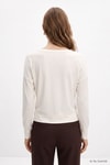 Kadın Sweatshirt-Bisiklet Yaka Sweat 8307A Ekru -rulem