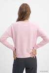 Kadın Sweatshirt-Bisiklet Yaka Sweat 8307A Pembe -rulem