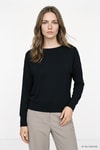 Kadın Sweatshirt-Bisiklet Yaka Sweat 8307A Siyah -rulem