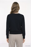 Kadın Sweatshirt-Bisiklet Yaka Sweat 8307A Siyah -rulem