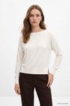 Kadın Sweatshirt-Bisiklet Yaka Sweat 8307A Ekru -rulem