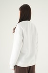 Kadın Sweatshirt-California Baskılı Sweat 1403 Ekru -rulem