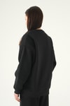 Kadın Sweatshirt-Cherry On Top Baskılı Sweat 1041 Siyah -rulem
