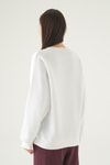 Kadın Sweatshirt-Cherry On Top Baskılı Sweat 1041 Krem -rulem