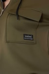 Kadın Sweatshirt-Dalgıç Detay Cepli Sweat 9159M Haki -rulem