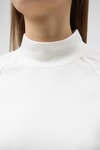 Kadın Sweatshirt-Ekru Dik Yaka Reglan Kol Kadın Sweat 8252A-rulem