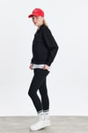 Kadın Sweatshirt-Fermuar Detay Oysho Sweat 4011 Siyah -rulem