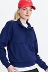 Kadın Sweatshirt-Fermuar Detay Oysho Sweat 4011 Laci -rulem
