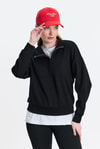 Kadın Sweatshirt-Fermuar Detay Oysho Sweat 4011 Siyah -rulem