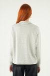 Kadın Sweatshirt-Gömlek Yaka Sweat 8275A Karmelanj -rulem