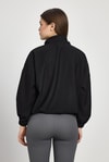 Kadın Sweatshirt-Kanguru Cep Detay Sweat 1052 Siyah -rulem