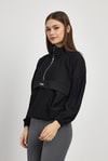 Kadın Sweatshirt-Kanguru Cep Detay Sweat 1052 Siyah -rulem