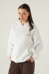 Kadın Sweatshirt-Kapüşonlu Sweat 1203 Ekru -rulem