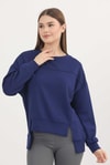 Kadın Sweatshirt-Laci Bisiklet Yaka Parçalı Oysho Sweat 3000-rulem