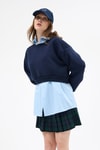 Kadın Sweatshirt-Laci Kadın Crop Bisiklet Yaka Sweatshirt 9210M-rulem