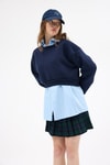 Kadın Sweatshirt-Laci Kadın Crop Bisiklet Yaka Sweatshirt 9210M-rulem