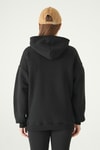 Kadın Sweatshirt-Los Angeles Baskılı Sweat 1042 Siyah -rulem