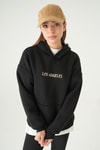 Kadın Sweatshirt-Los Angeles Baskılı Sweat 1042 Siyah -rulem