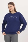 Kadın Sweatshirt-Rays 4003 Baskılı Sweat Laci-rulem