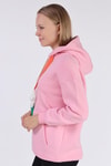Kadın Sweatshirt-Renkli İpli Kapüşonlu Sweat 9173M Pembe -rulem