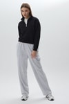 Kadın Sweatshirt-Siyah Dik Yaka Önü Fermuar Detaylı Kadın Sweatshirt 3110A-rulem