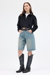 Kadın Sweatshirt-Siyah Kadın Peluş Yarım Fermuarlı Crop Sweatshirt 3056A-rulem