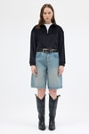 Kadın Sweatshirt-Siyah Kadın Peluş Yarım Fermuarlı Crop Sweatshirt 3056A-rulem