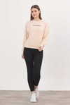 Kadın Sweatshirt-Taş Dreamer Nakış Detay Oysho Sweat 4004-rulem