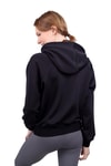 Kadın Sweatshirt-Yarım Fermuar Detay Sweat 9162M Siyah -rulem
