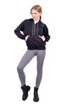 Kadın Sweatshirt-Yarım Fermuar Detay Sweat 9162M Siyah -rulem