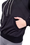 Kadın Sweatshirt-Yarım Fermuar Detay Sweat 9162M Siyah -rulem