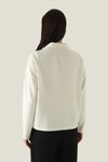 Kadın Sweatshirt-Yarım Fermuarlı Sweat 8249A Ekru -rulem