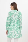 Kadın Tunik-Desenli Kol Lastikli Tunik 4366A Mint -rulem