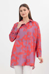 Kadın Tunik-Desenli Tunik 4401A Orange -rulem