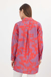 Kadın Tunik-Desenli Tunik 4401A Orange -rulem