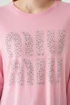 Kadın Tunik-Mıu Baskılı Tunik 2146M Pembe -rulem