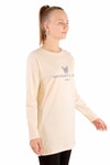 Kadın Tunik-WonderFul Baskılı Uzun Kol Tunik 3981 Taş -rulem