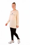 Kadın Tunik-WonderFul Baskılı Uzun Kol Tunik 3981 Taş -rulem