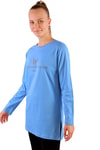 Kadın Tunik-WonderFul Baskılı Uzun Kol Tunik 3981 Mavi -rulem