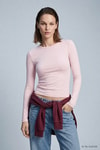 Kadın Üst Giyim-Kadın Body-Bisiklet Yaka Basic Penye Body 522 Pembe-rulem