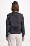 Kadın Üst Giyim-Kadın Sweatshirt-Bisiklet Yaka Kısa Sweat 3268A Siyah-rulem