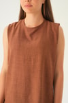 Kahve 3'lü Kimono Takım 4018A