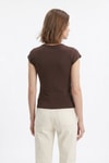 Kahve 511 Bisiklet Yaka Slim Fit Tişört